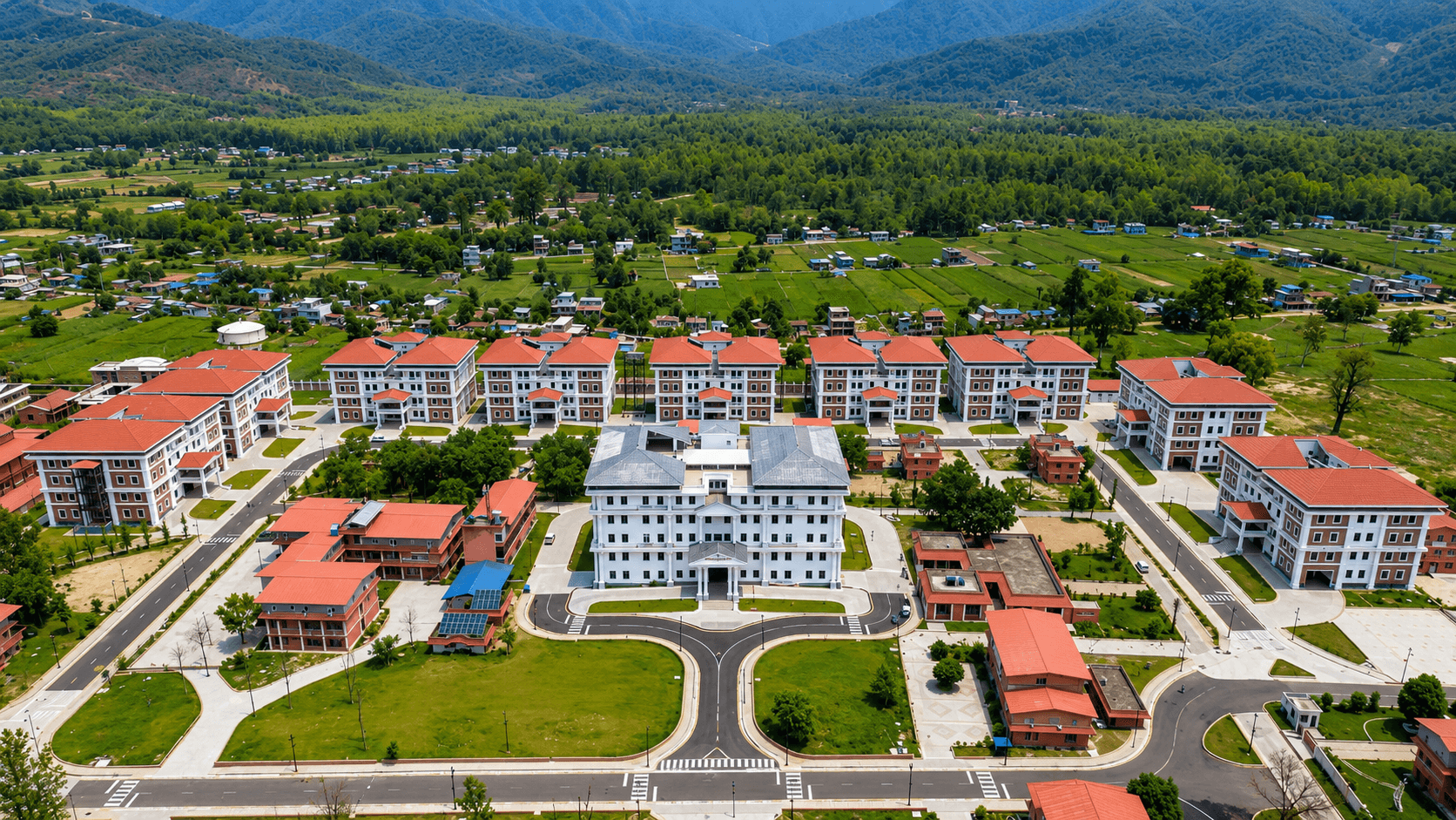 Lumbini Province Capital-Administrative Building 