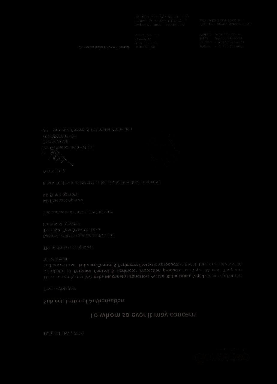 Gunnebo certificate